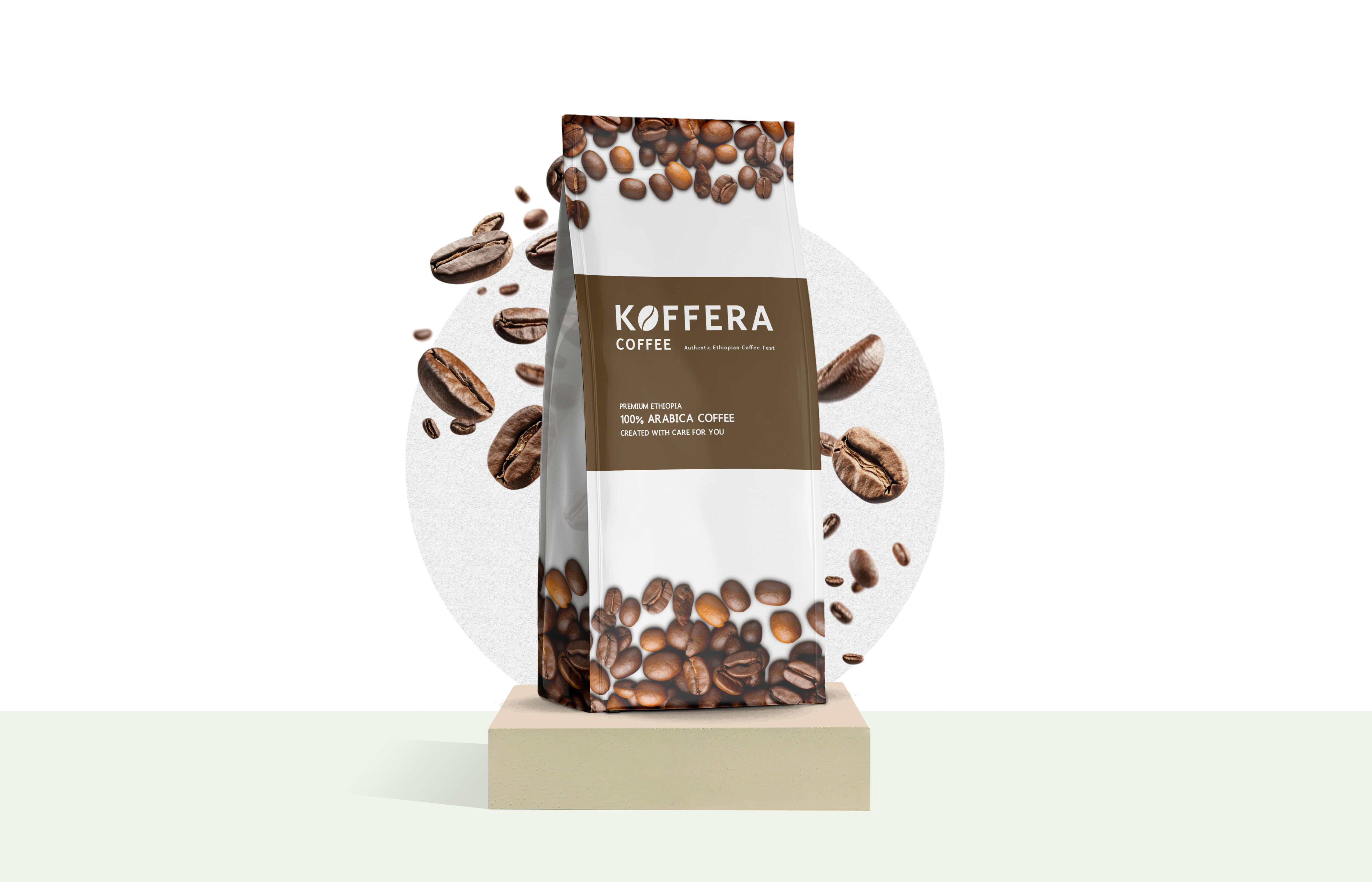 Coffee farm loading background